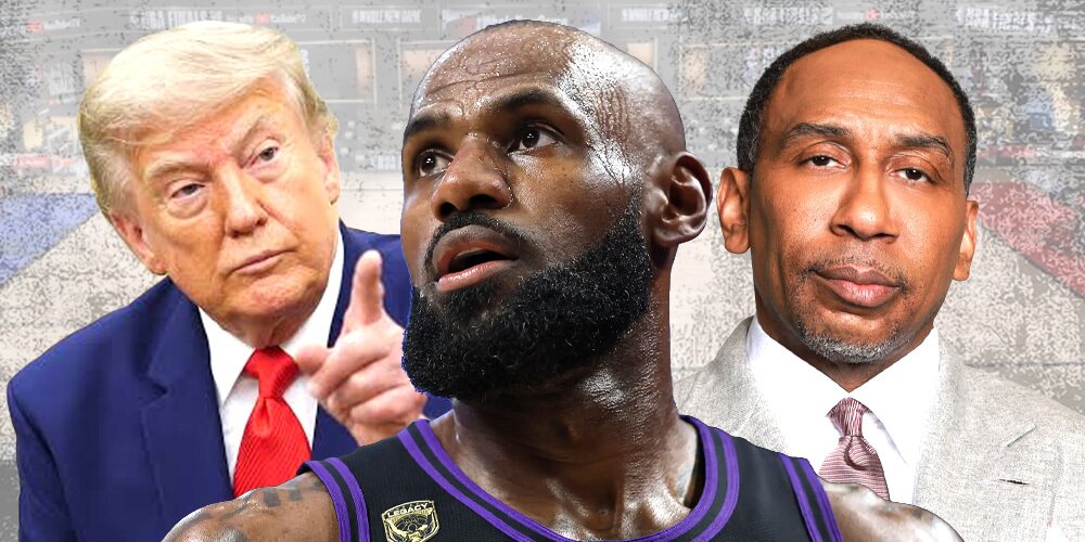 Stephen A. Smith defends LeBron James from Donald Trump attack