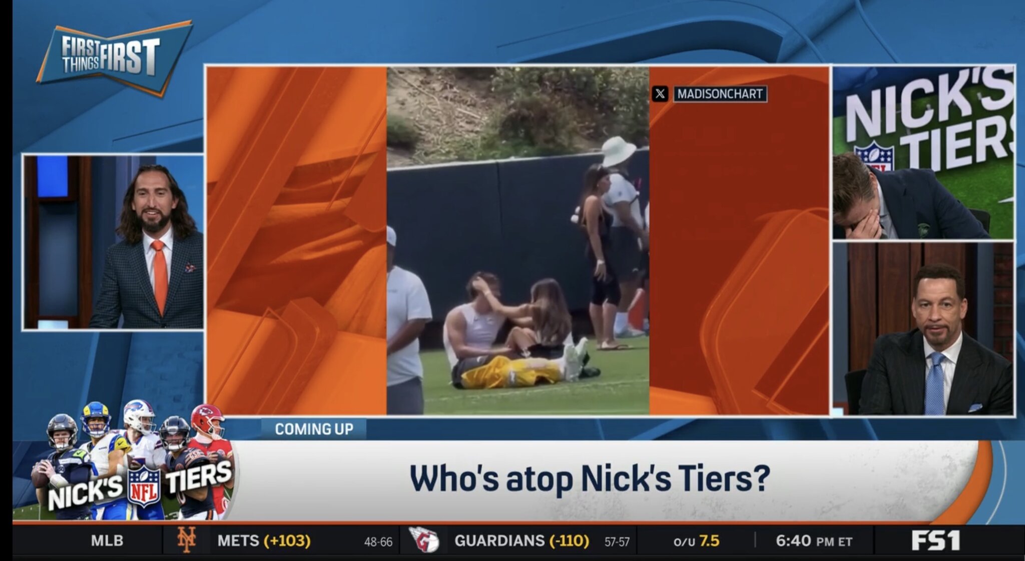 Chris Broussard unleashes epic rant about Justin Herbert, Madison Beer PDA
