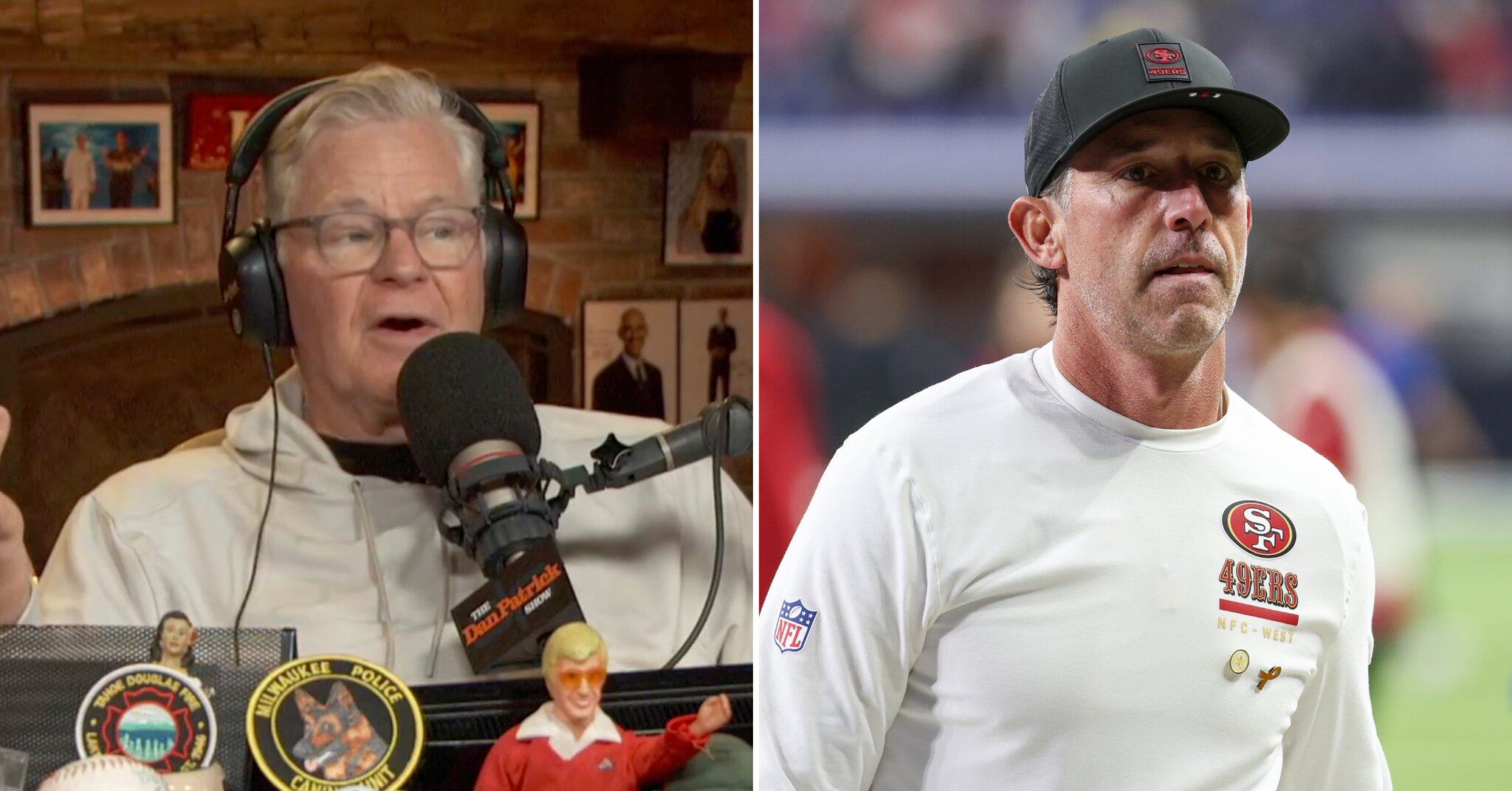 Dan Patrick calls out ESPN for ‘holding’ Kyle Shanahan car crash story: ‘This isn’t journalism