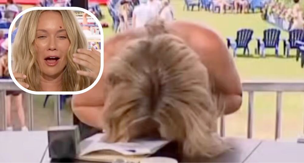 Danielle Collins ambushed by ladybug live on Tennis Channel