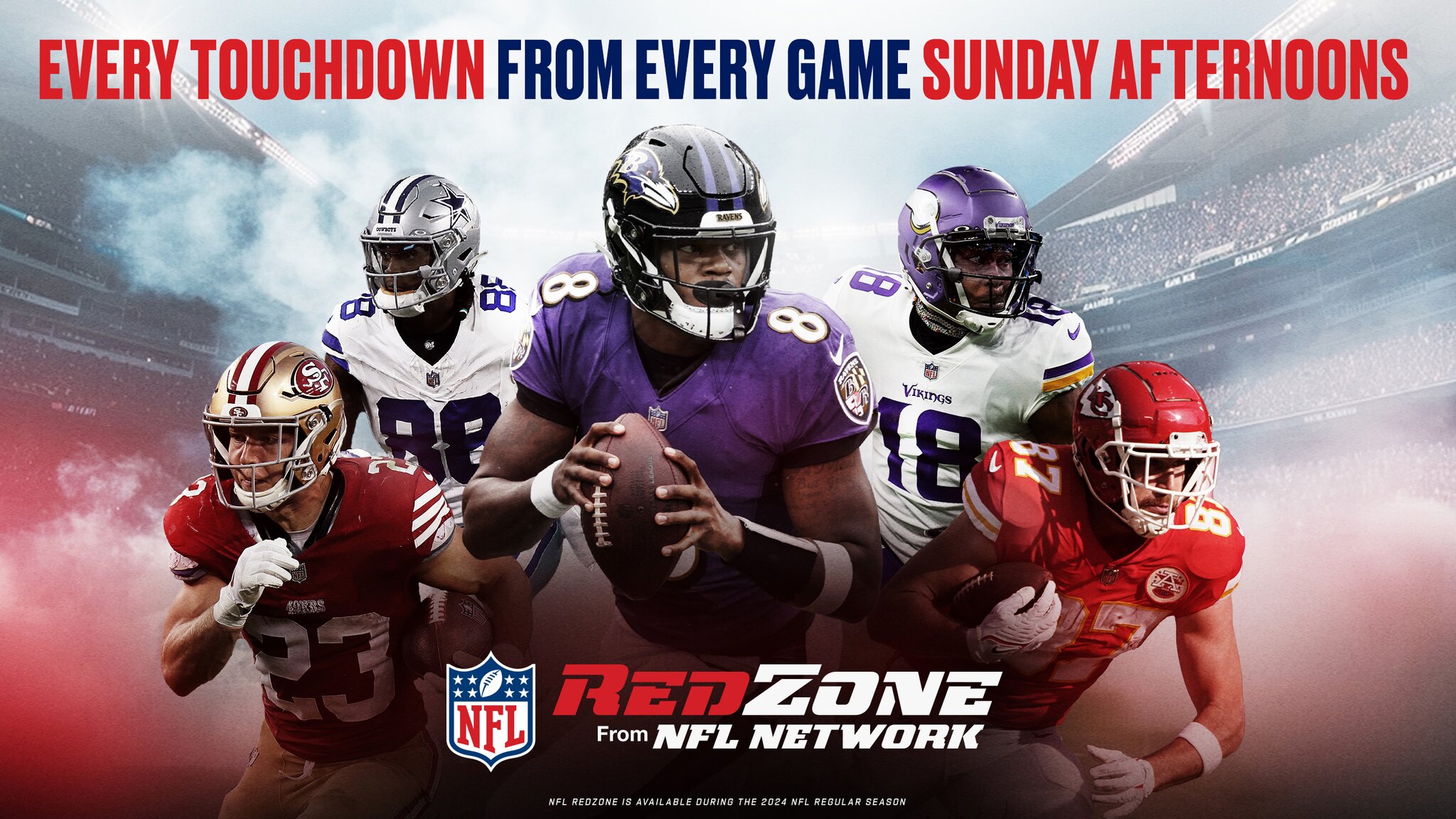 Which NFL fanbases get the most benefit from RedZone?