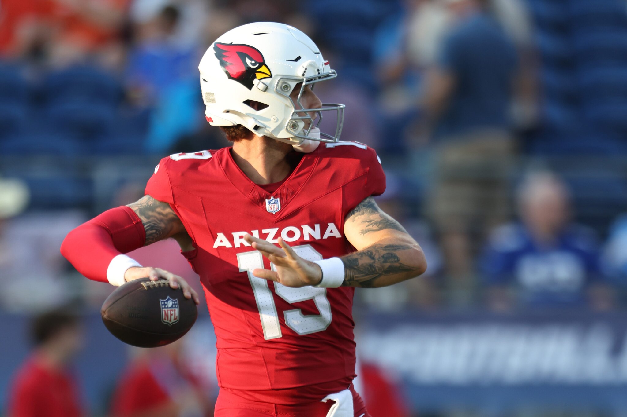 How Mike LaFleur assessed Carson Beck's preseason debut