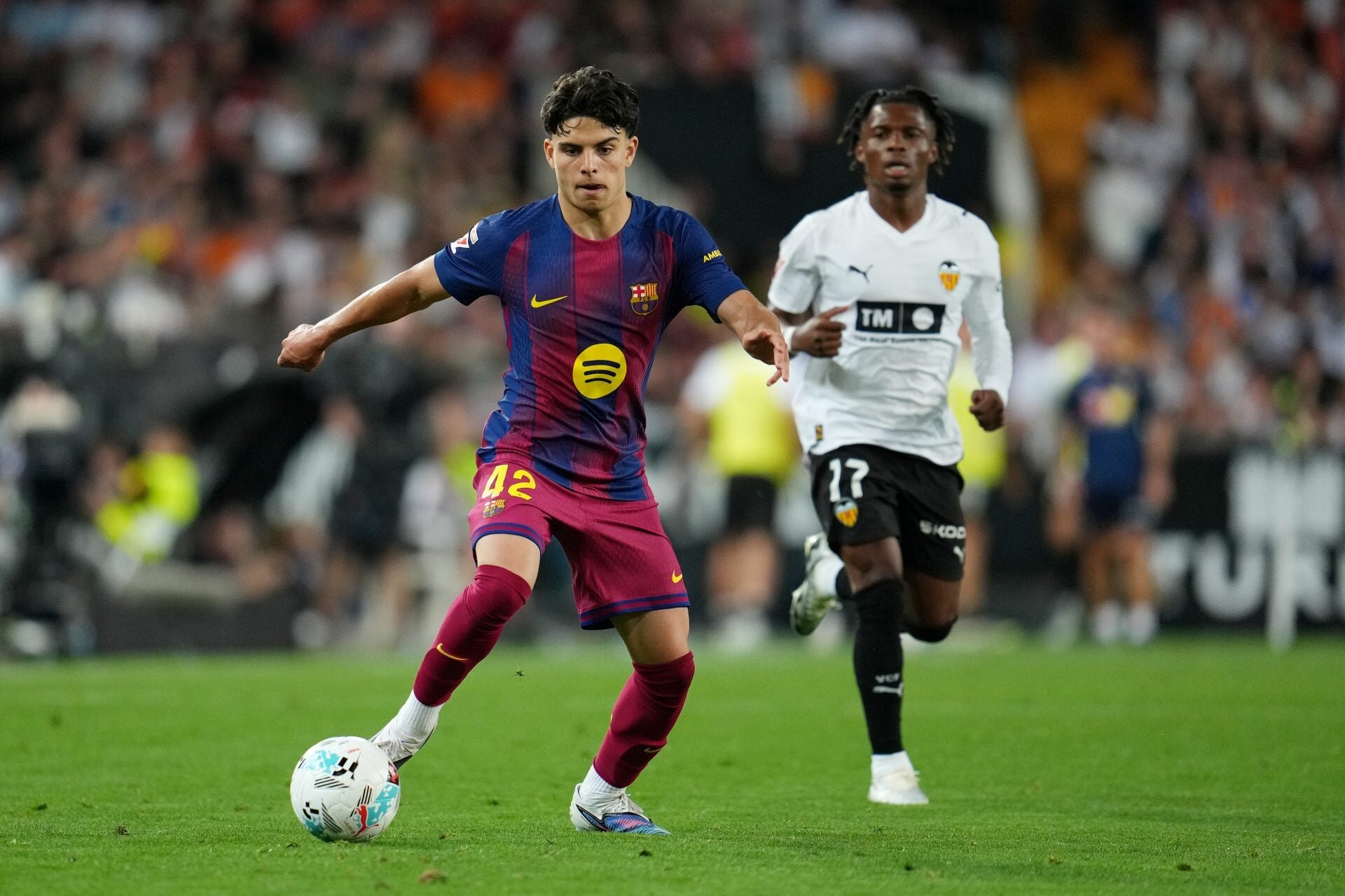 Hansi Flick convinced by Barcelona youngster’s rapid progress during pre-season