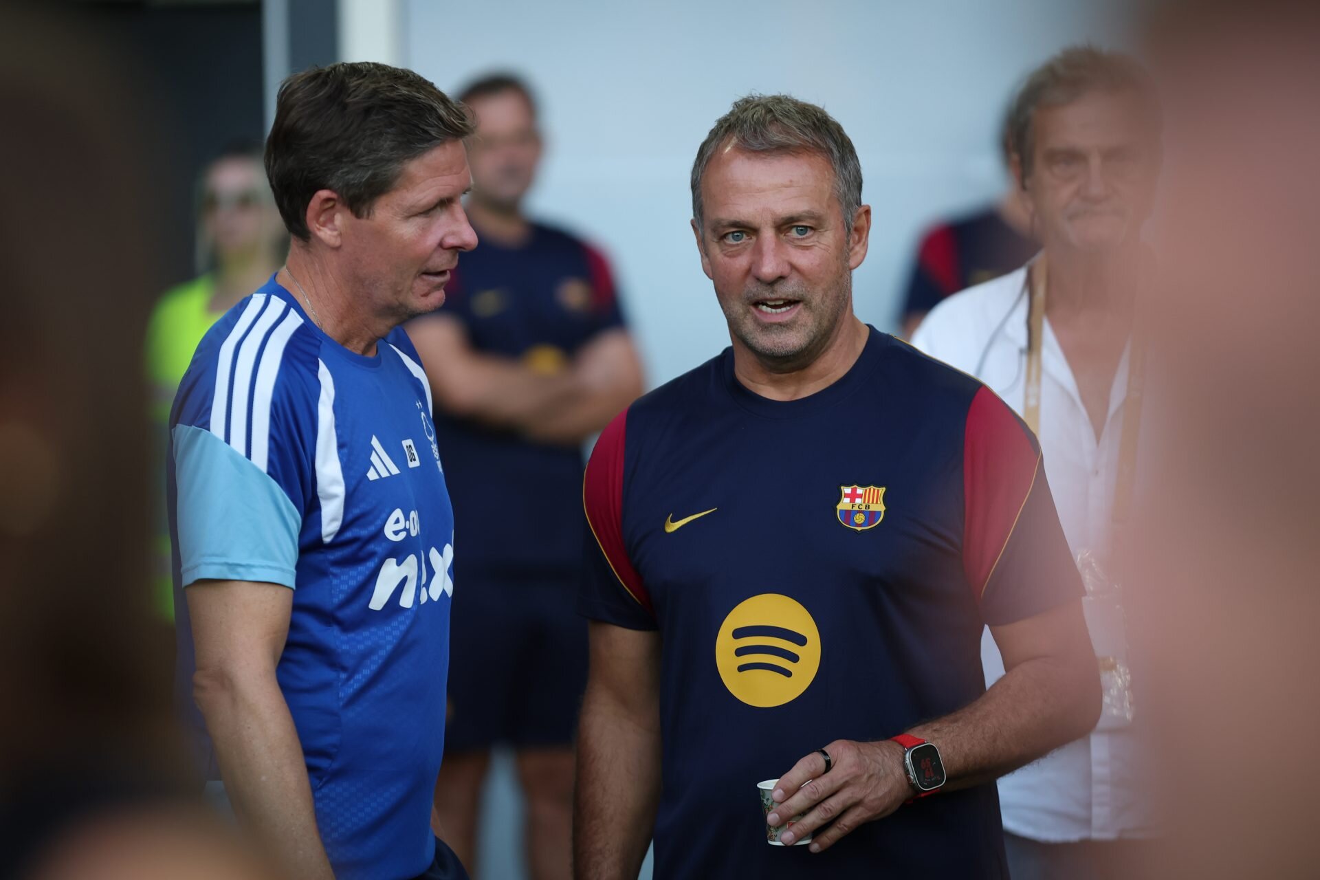 Hansi Flick one La Liga title away from joining Pep Guardiola and Johan Cruyff in Barcelona history
