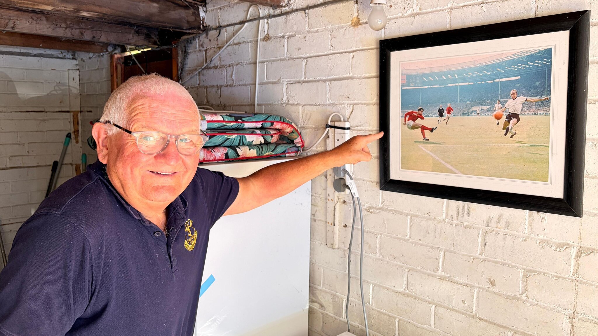 He watched the 1966 World Cup final at Wembley aged 16