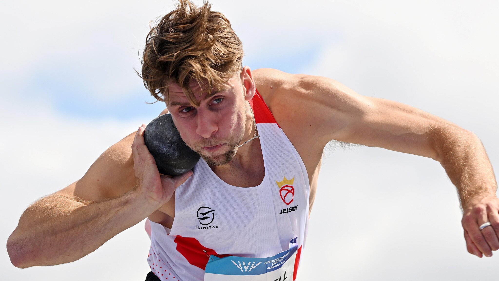 Jersey's Campbell has 'rollercoaster' day in decathlon