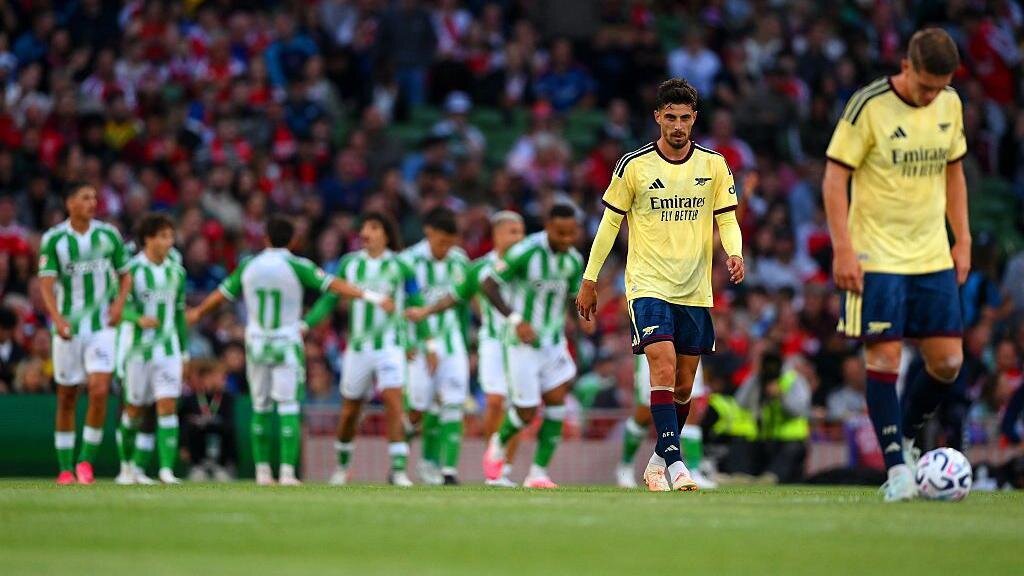 Gunners left 'fuming' after sloppy Real Betis defeat