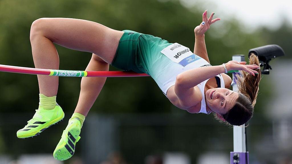 O'Connor leads heptathlon after two events