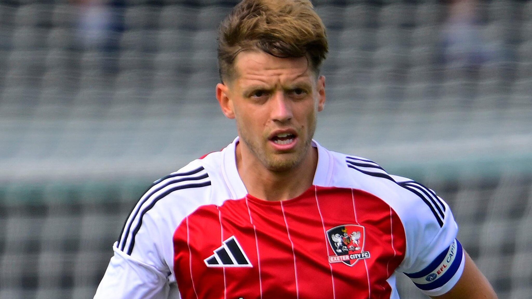 Fitzwater's pride at becoming Exeter City captain