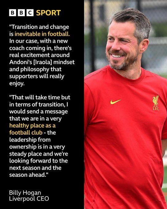 We are in a very healthy place as a football club