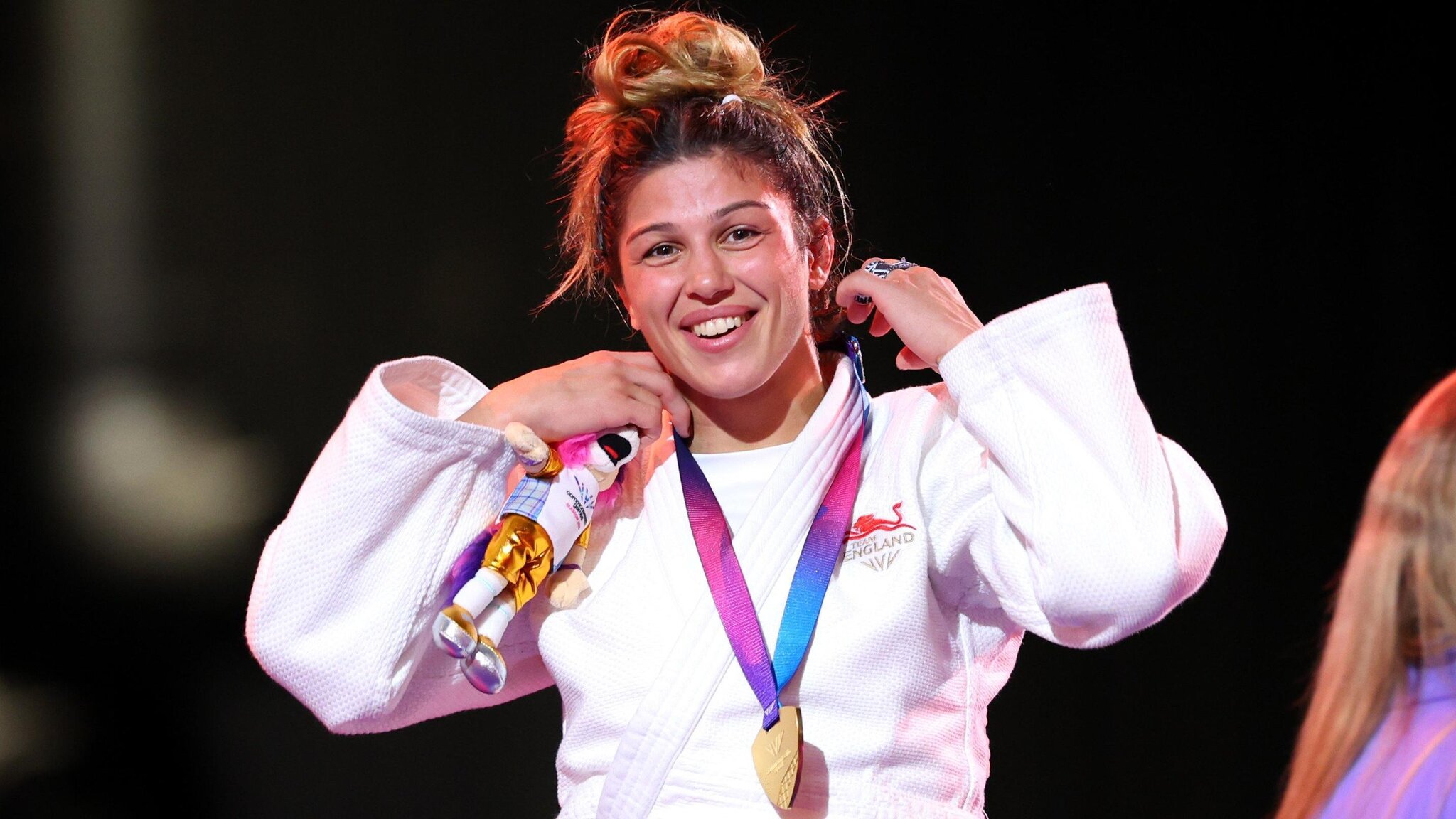 England's Toprak wins judo gold with golden score