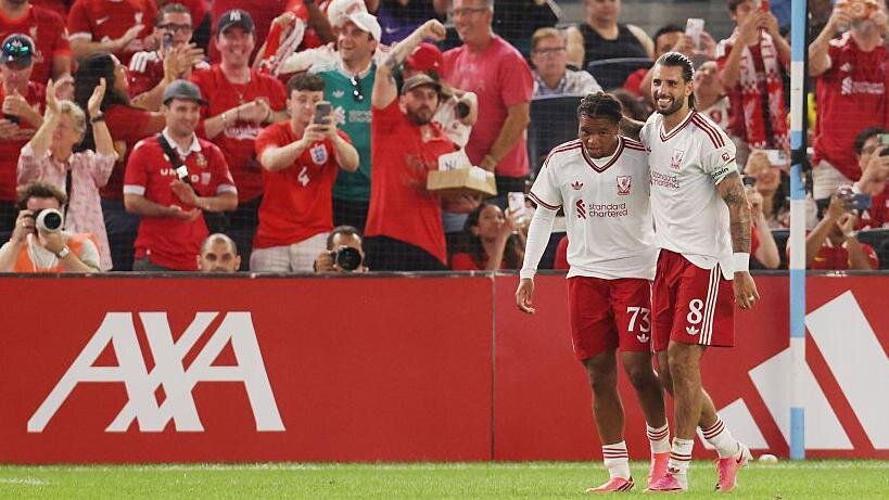 Liverpool beat Wrexham in New York
