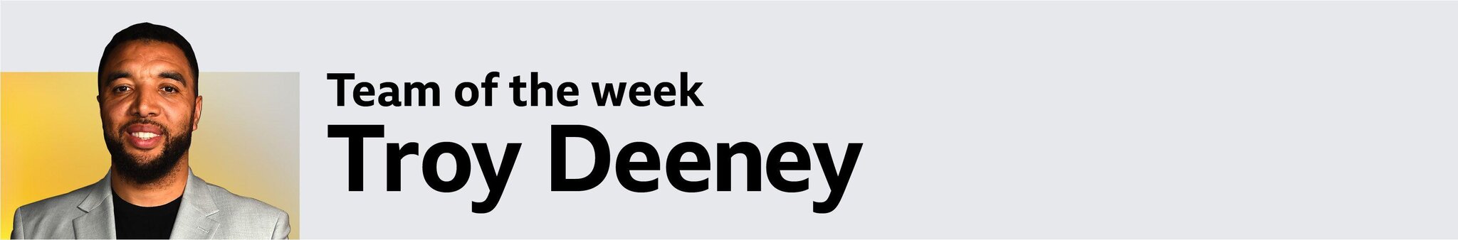 Who has made Troy's Premier League team of the week?
