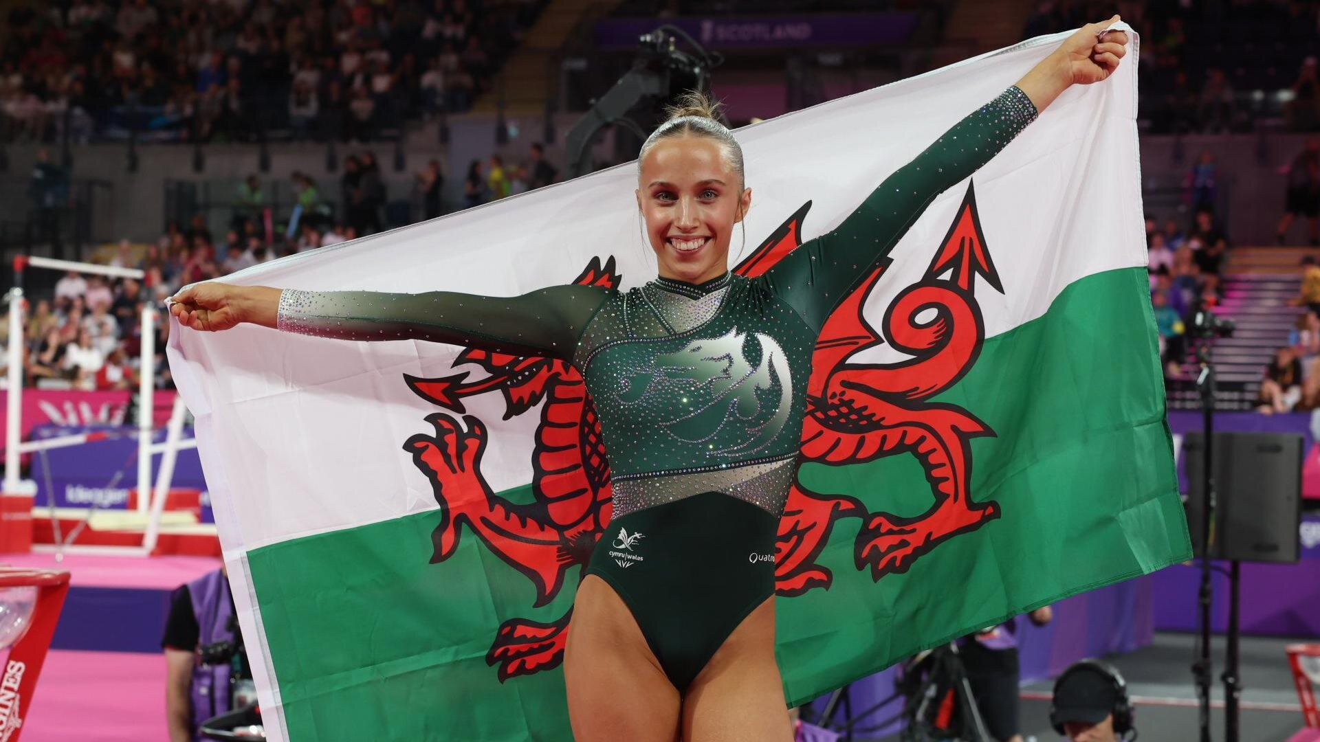 Abigail Roper claims gymnastics vault bronze