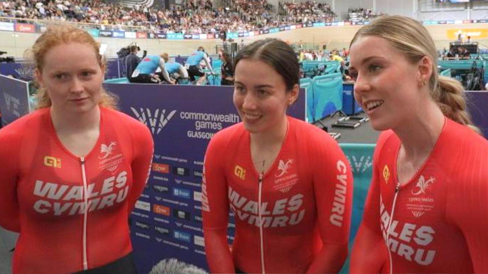 Wales sprint team trio win Commonwealth gold