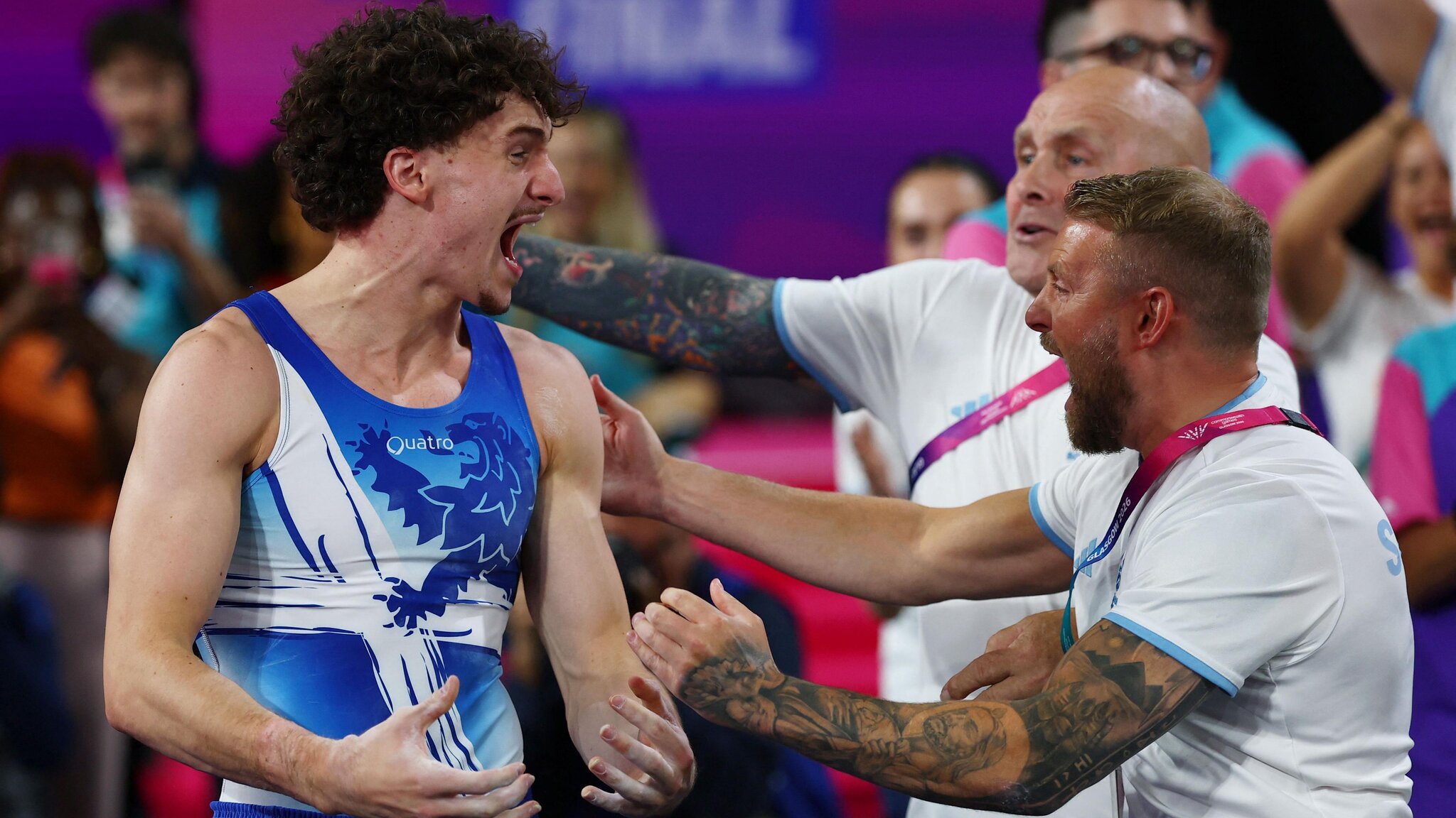 Gymnast Ward goes from Glasgow dreamer to gold medallist