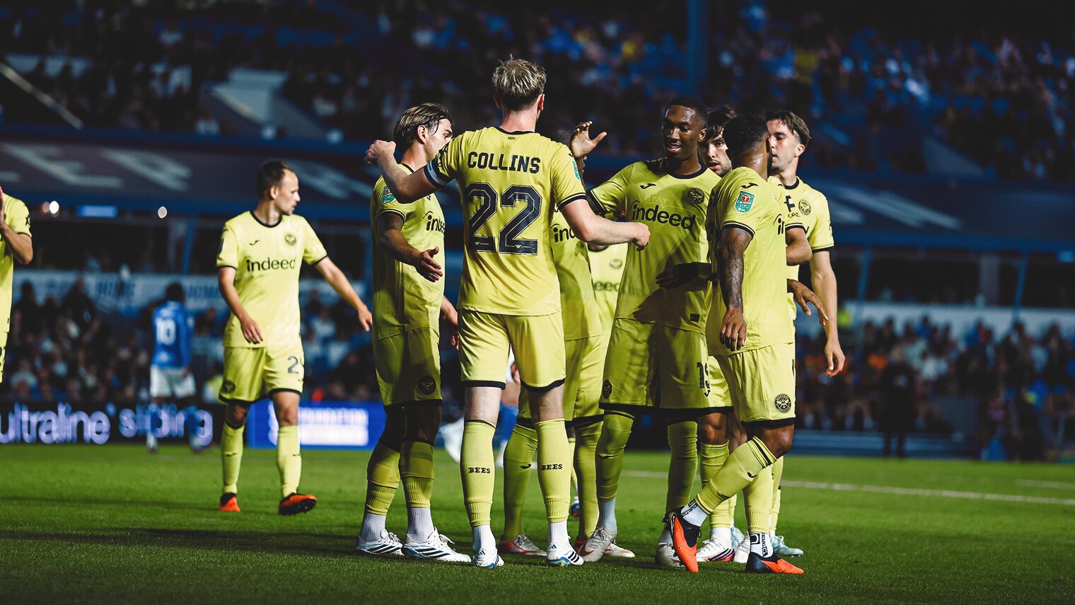 Birmingham City 1 Brentford 6: Collins brace helps Bees cruise into Carabao Cup round three