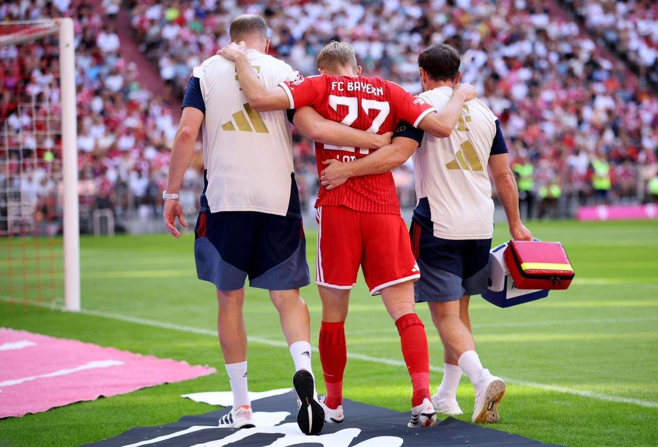 Konrad Laimer suffers pre-season injury setback in Bayern’s first Allianz Arena game