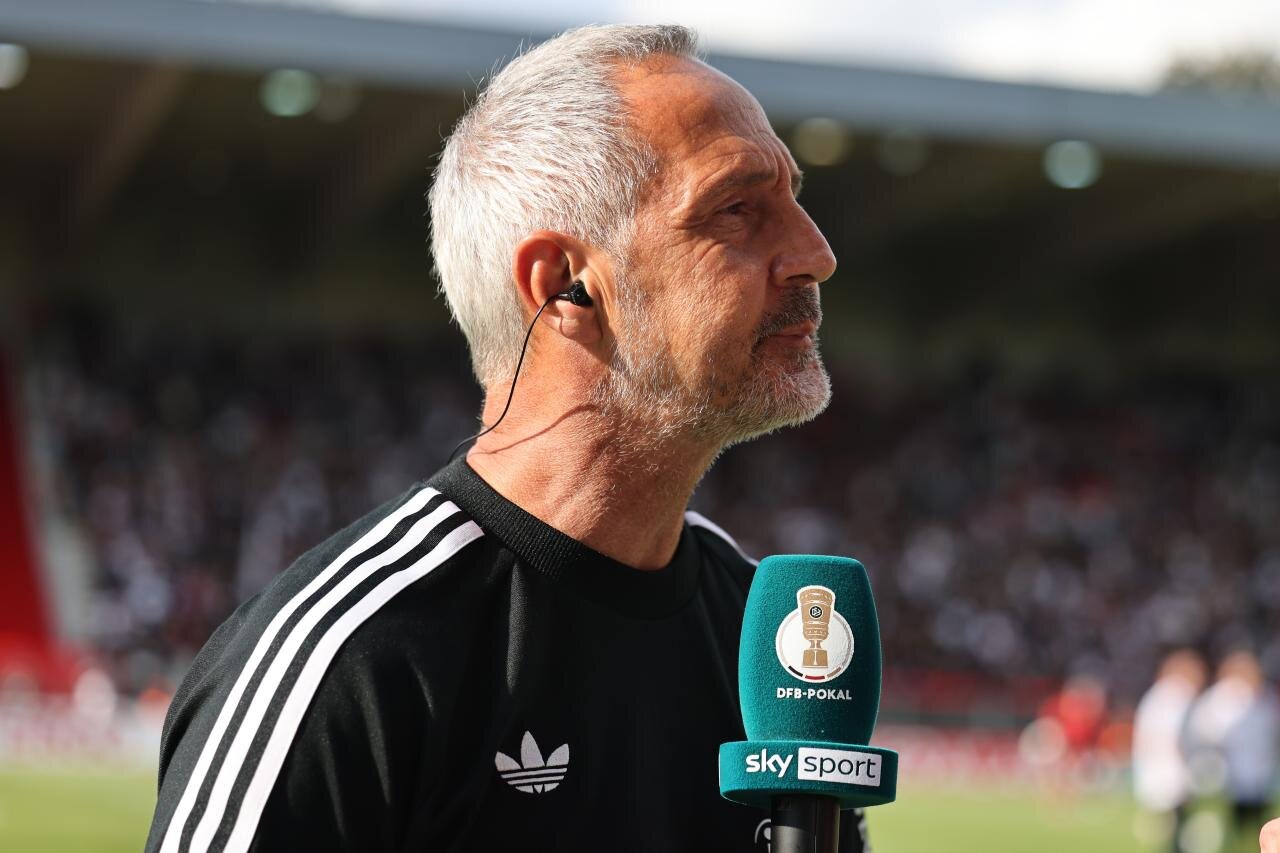 Hütter content with Frankfurt's "thoroughly deserved" first round win