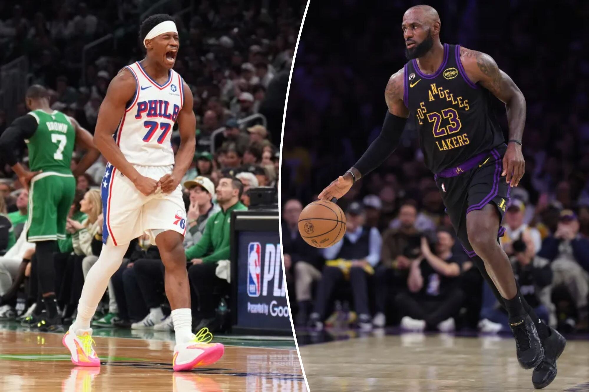 VJ Edgecombe details LeBron James’ FaceTime on decision that left him ‘geekin