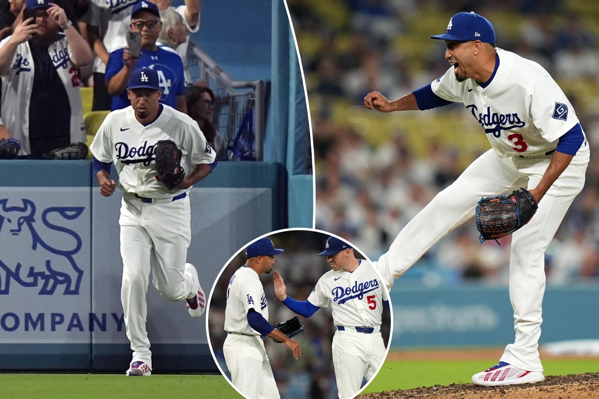 In Dodgers return, Edwin Díaz wows with fastball in successful save attempt