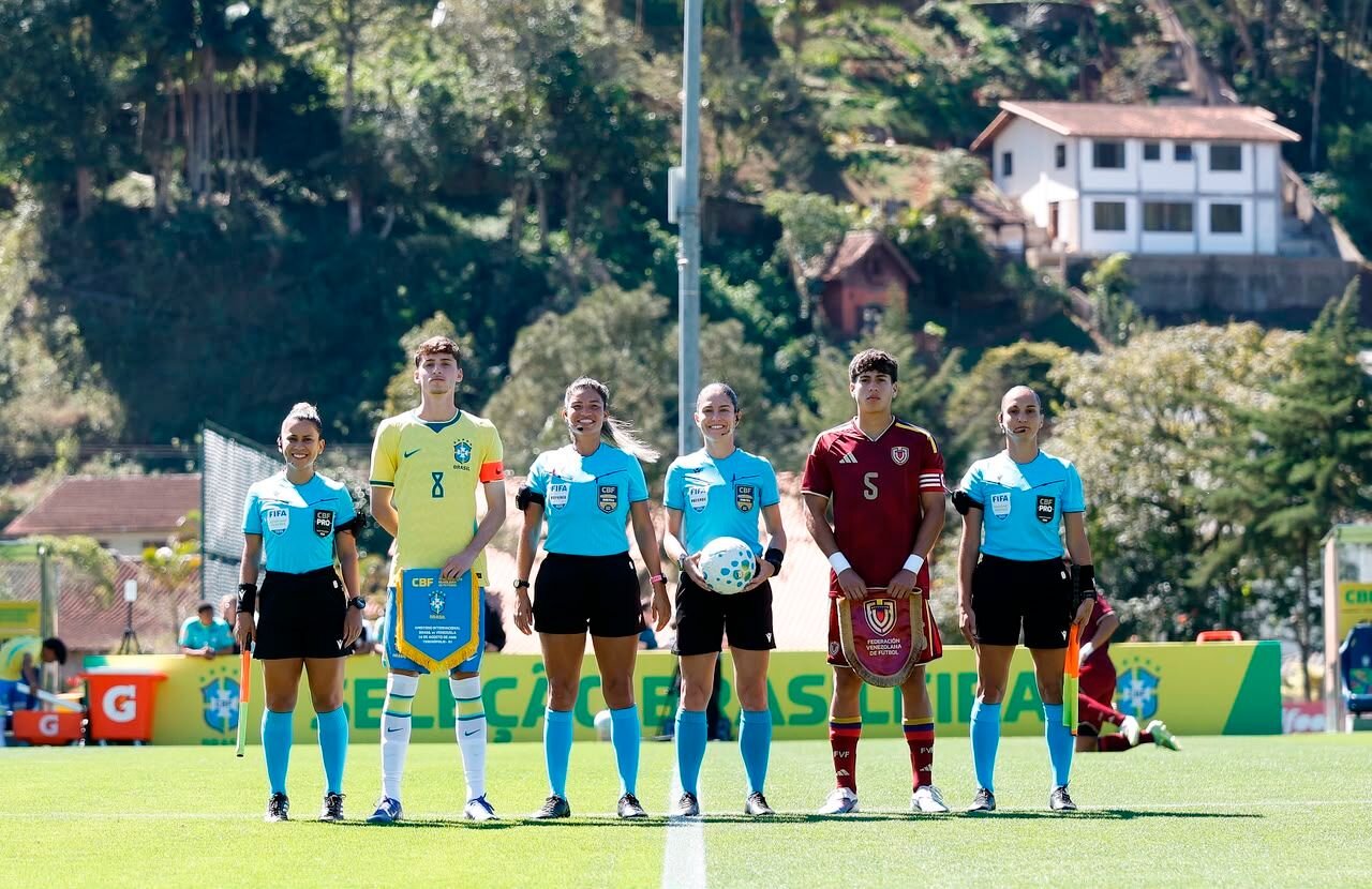 Under-17s face Venezuela again in second friendly at Granja Comary