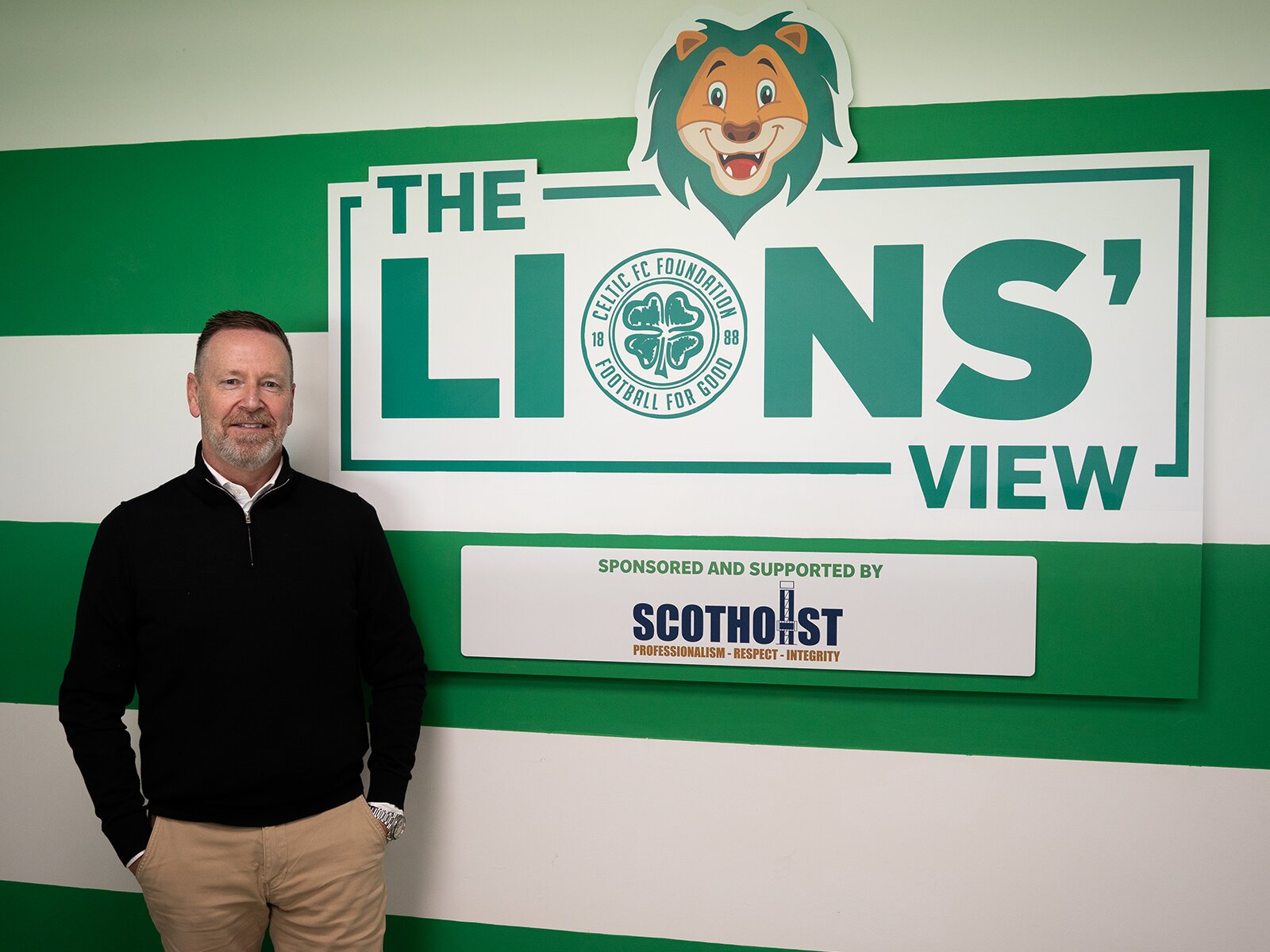 Scot Hoist LTD sponsor The Lions' View Sensory Room