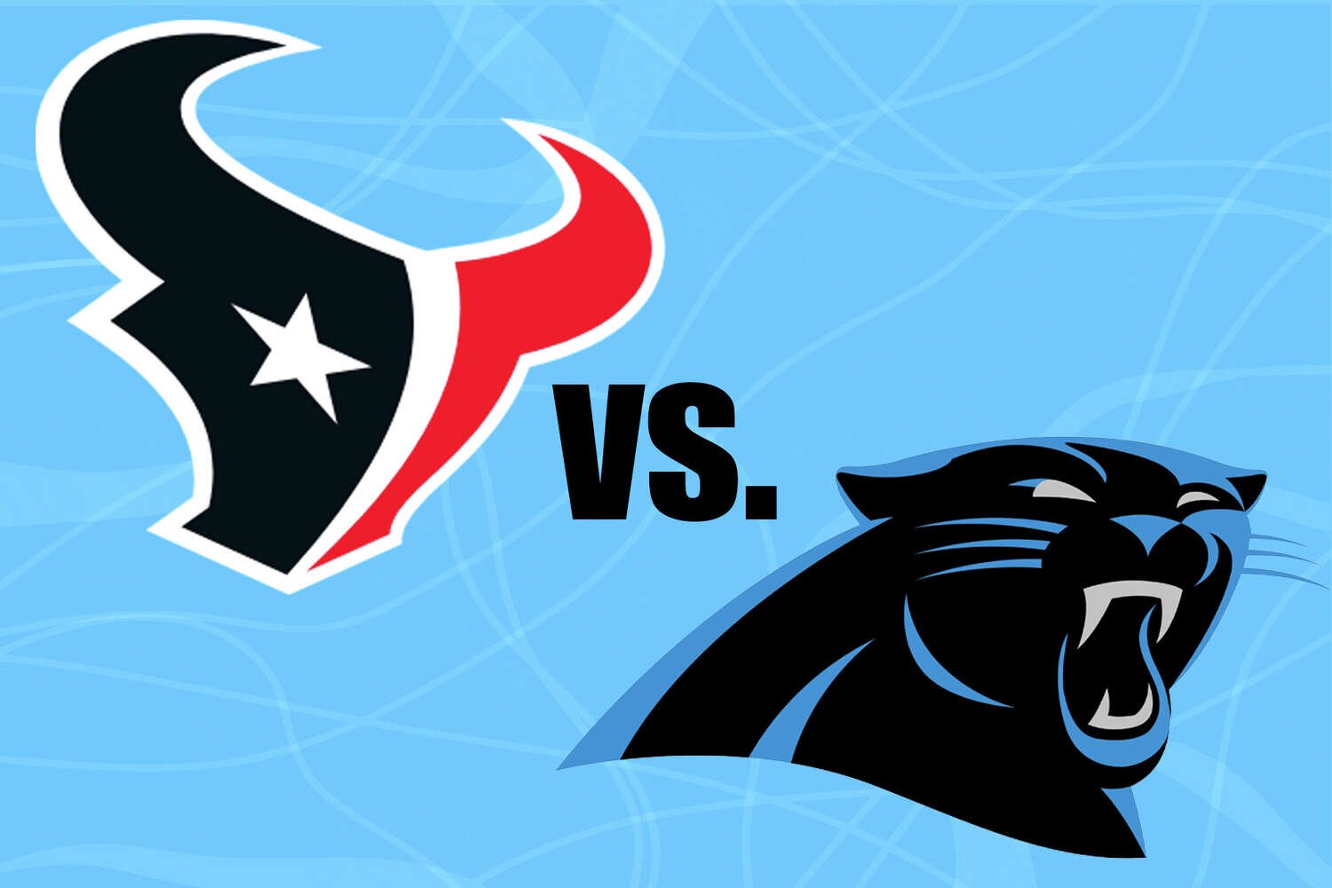 How to watch the NFL Texans vs Panthers game without cable tonight