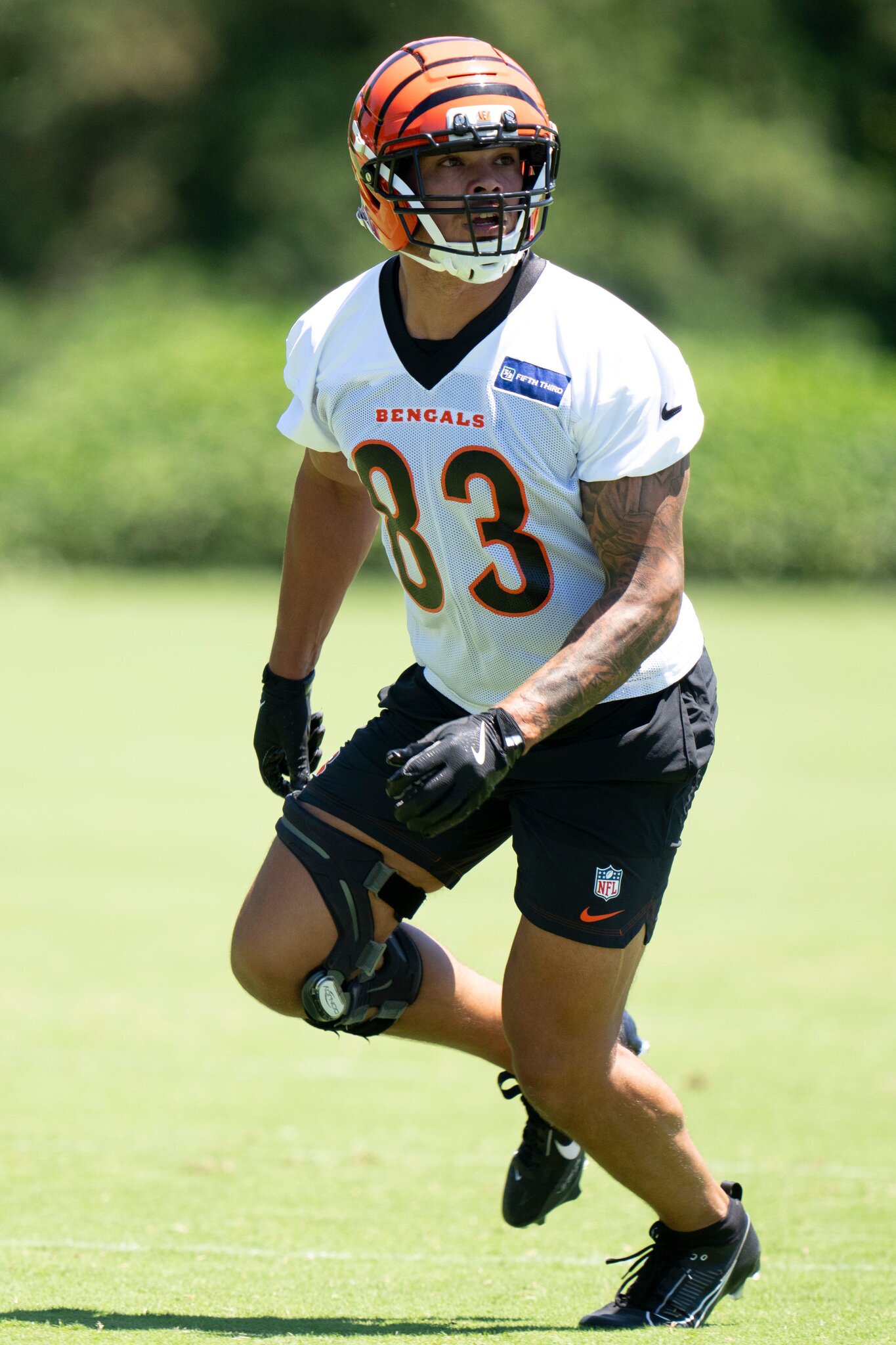Erick All Jr. knew he was ready for Bengals camp when a vehicle hit him