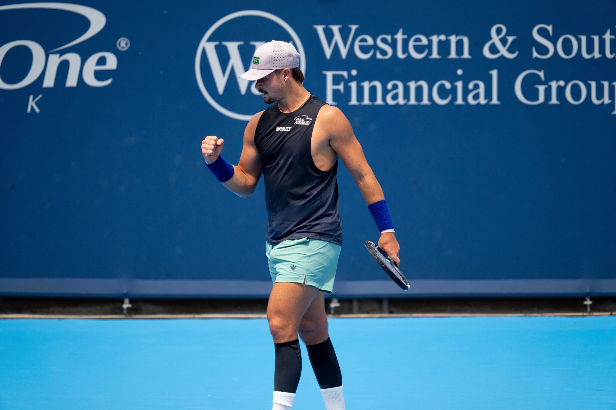Cincinnati native J.J. Wolf bows out of home tournament in first round