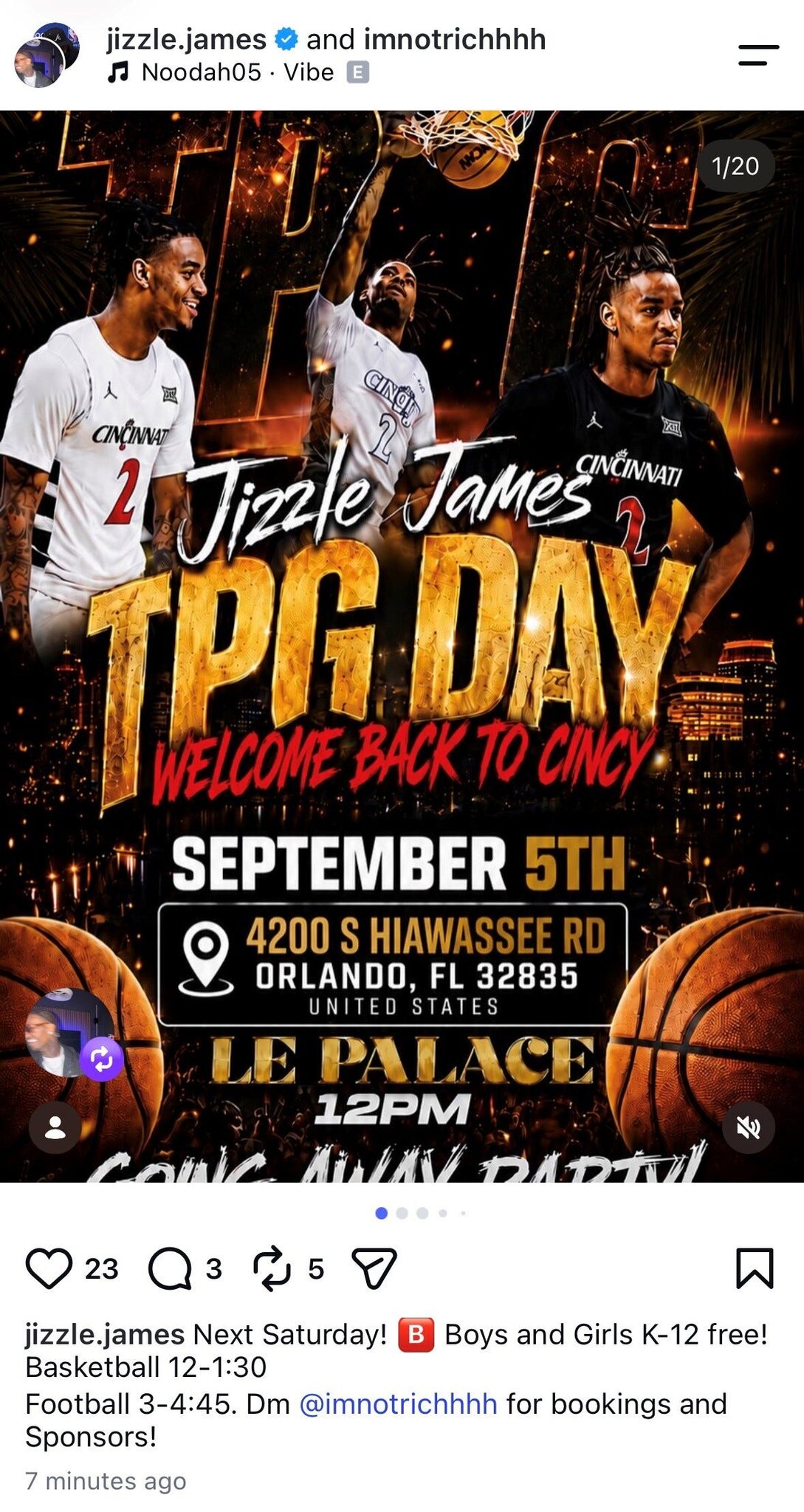 Jizzle James makes cryptic posts about UC return. 'He's trolling
