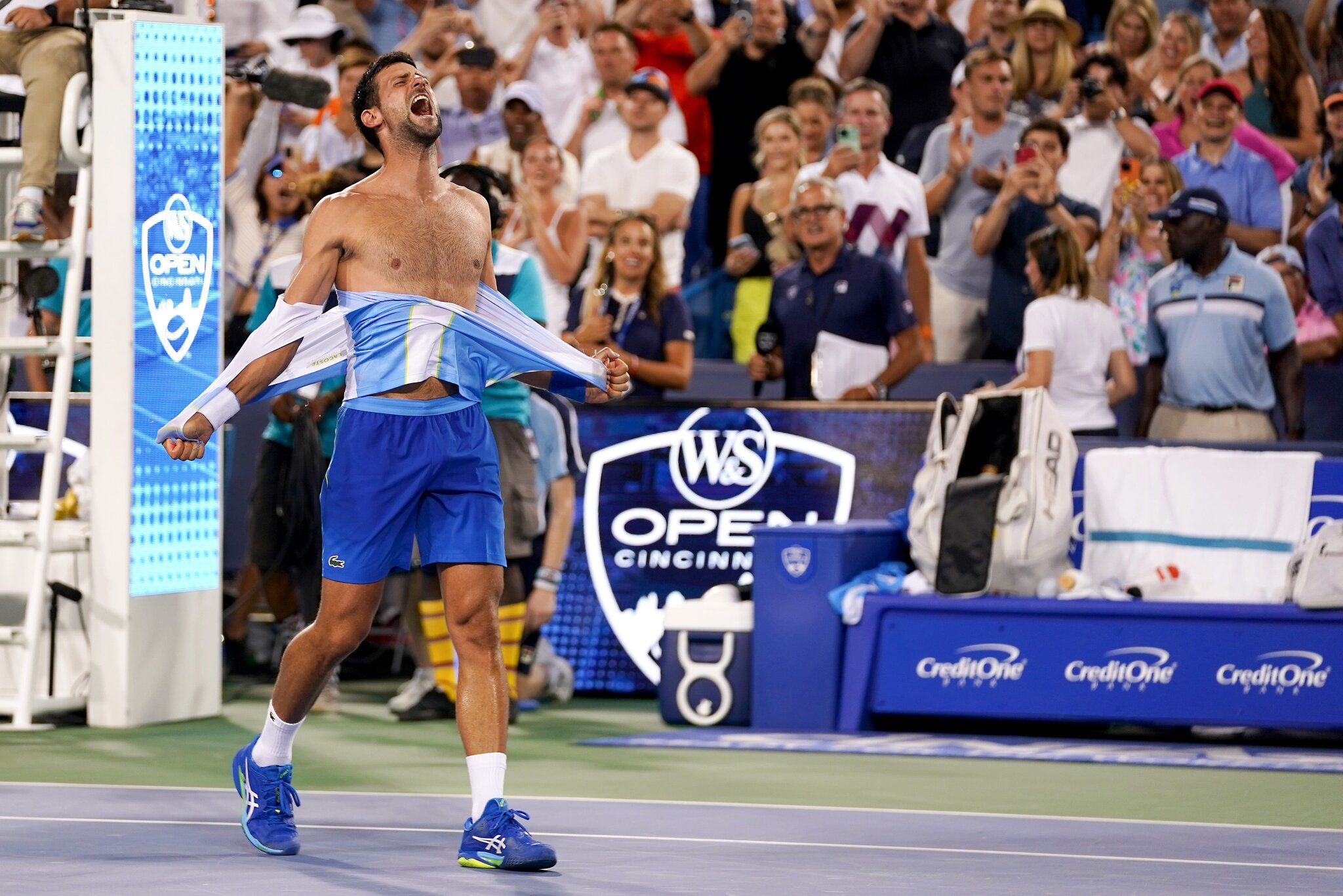 Great memories.' Novak Djokovic returns to Cincinnati Open