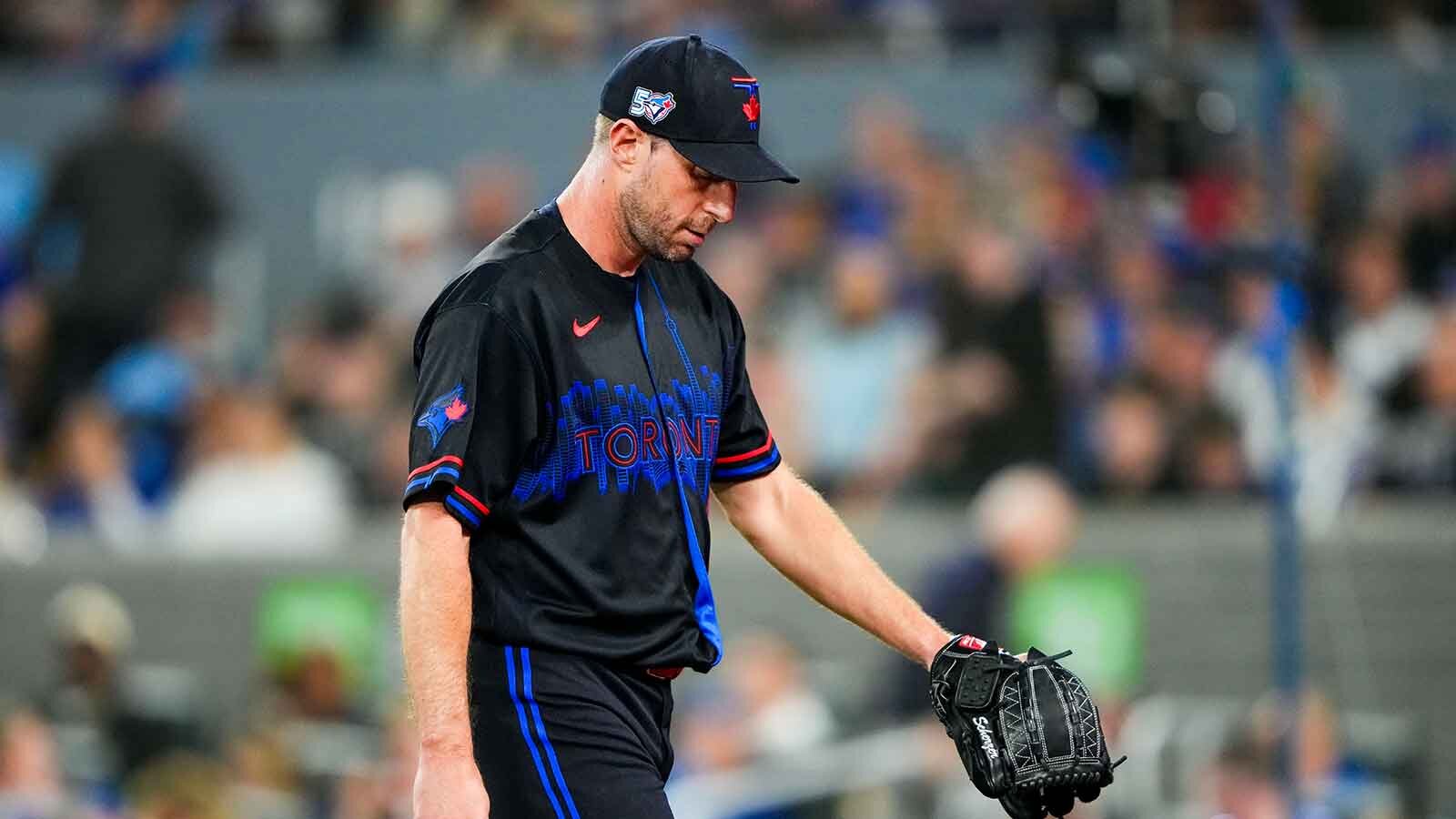 Blue Jays’ Max Scherzer takes glass-half-full approach to trade deadline uncertainty