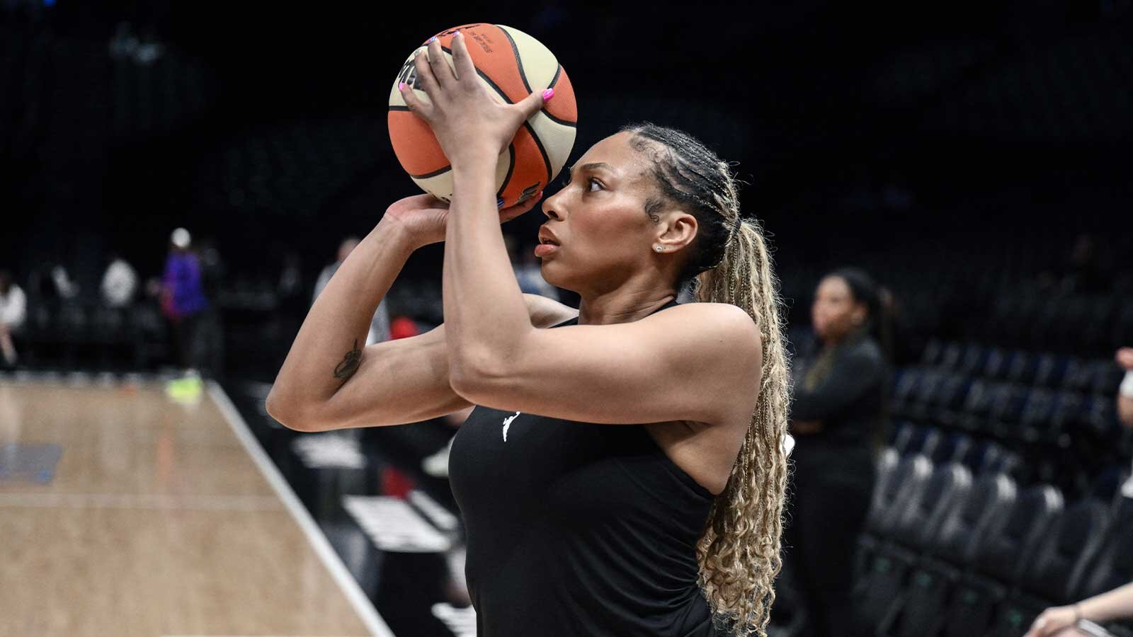 Betnijah Laney-Hamilton gets tentative plan for Mystics debut