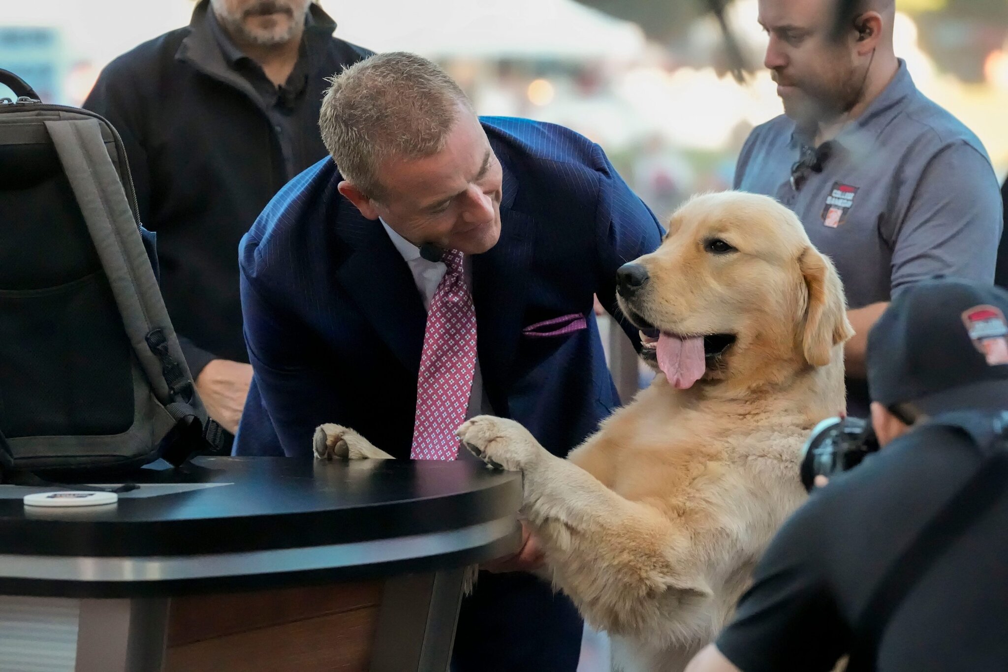Stop Treating the Dog Like He Landed on Omaha Beach”: CFB Fans React as Kirk Herbstreit Brings out ‘Peter’ for NFL Preseason…
