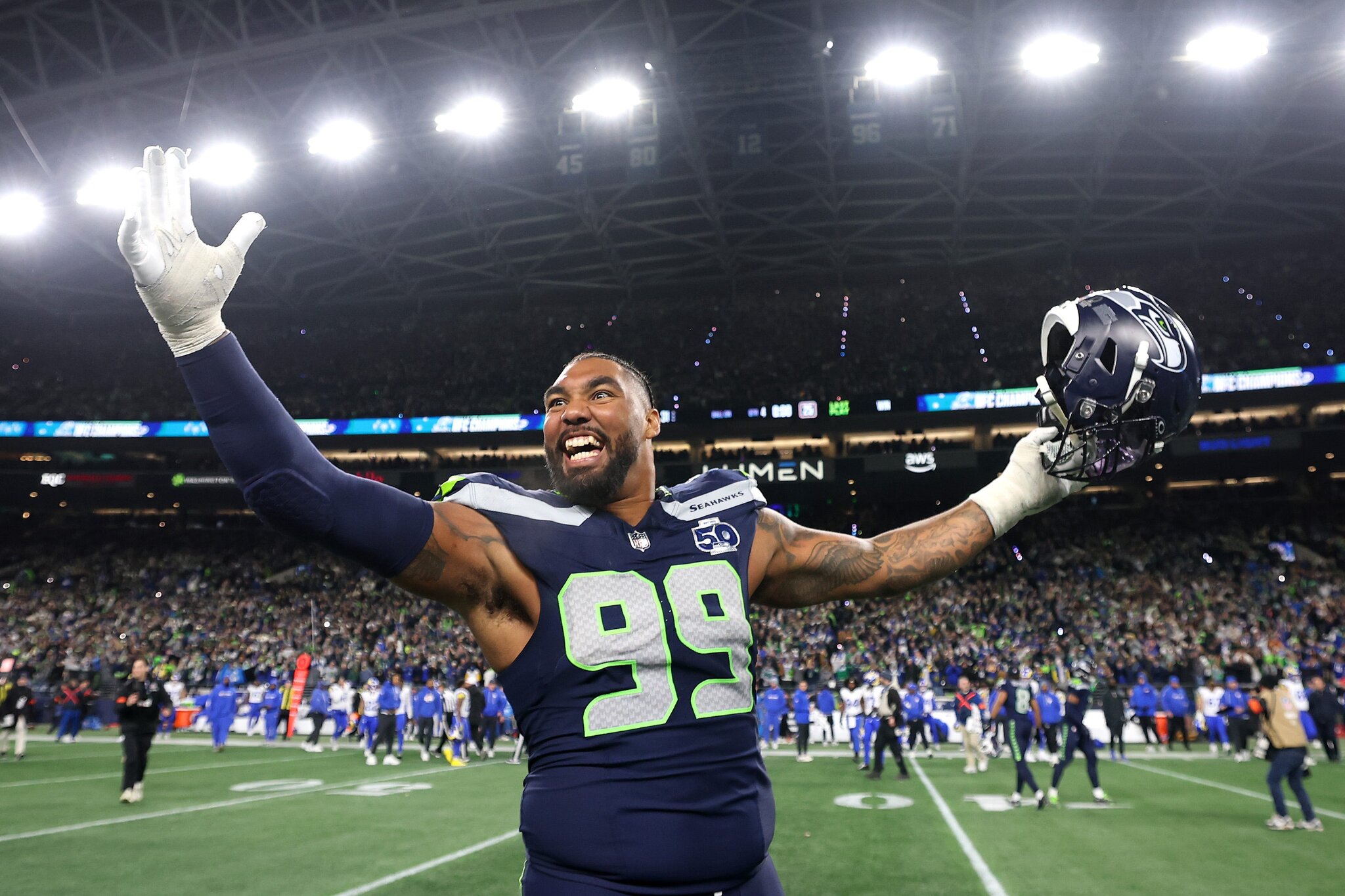Mainland alum Leonard Williams signs big-money contract with Seattle Seahawks