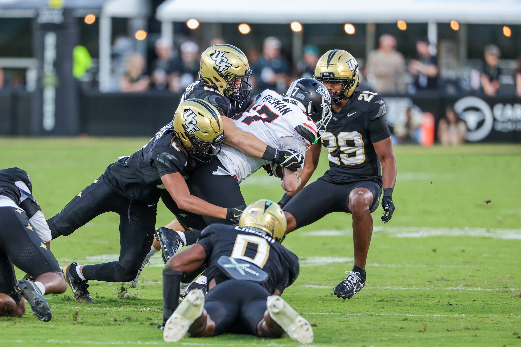 He's back? Former UCF football linebacker attends practice amid return rumors