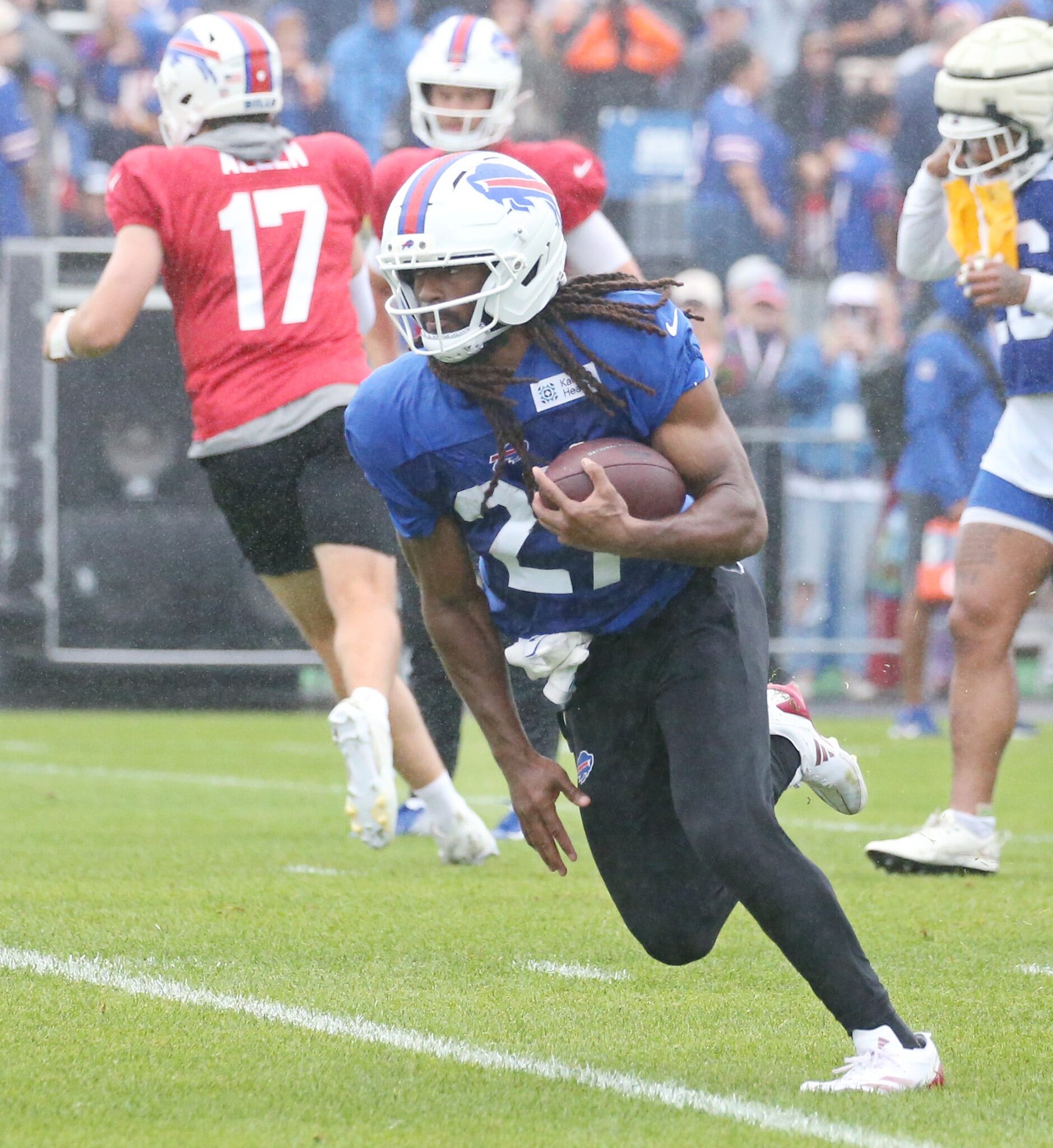 Bills RB took unusual path to Buffalo and his quick study is impressing Joe Brady
