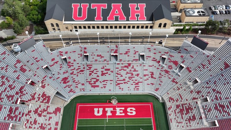 What local college football team gets the most love in Utah?