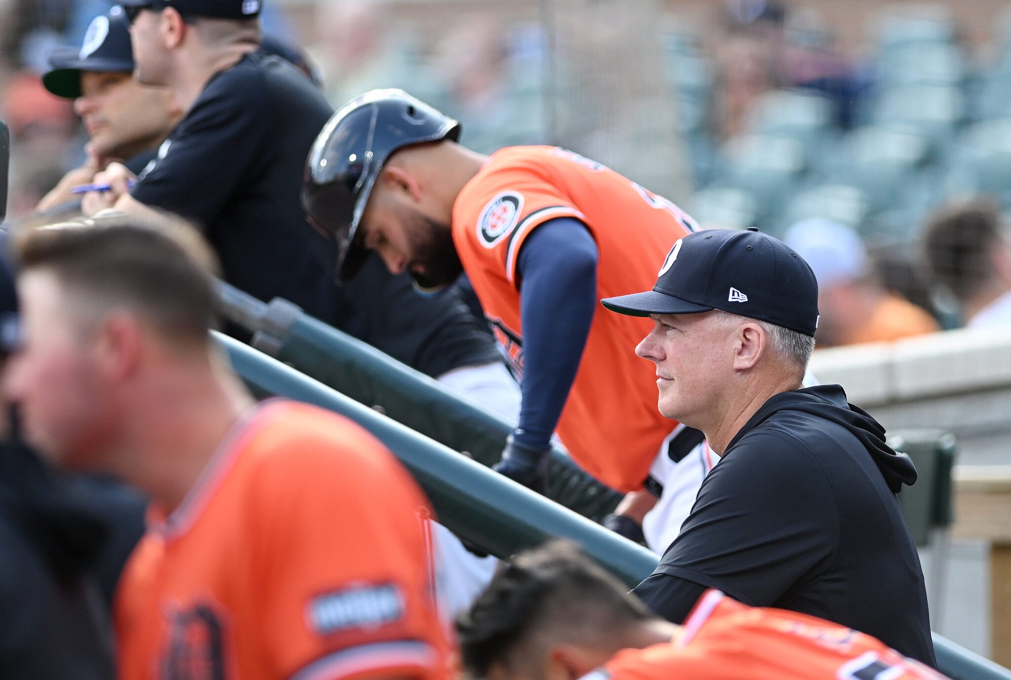 AJ Hinch was asked how the Tigers have handled pressure. He had a lot to say