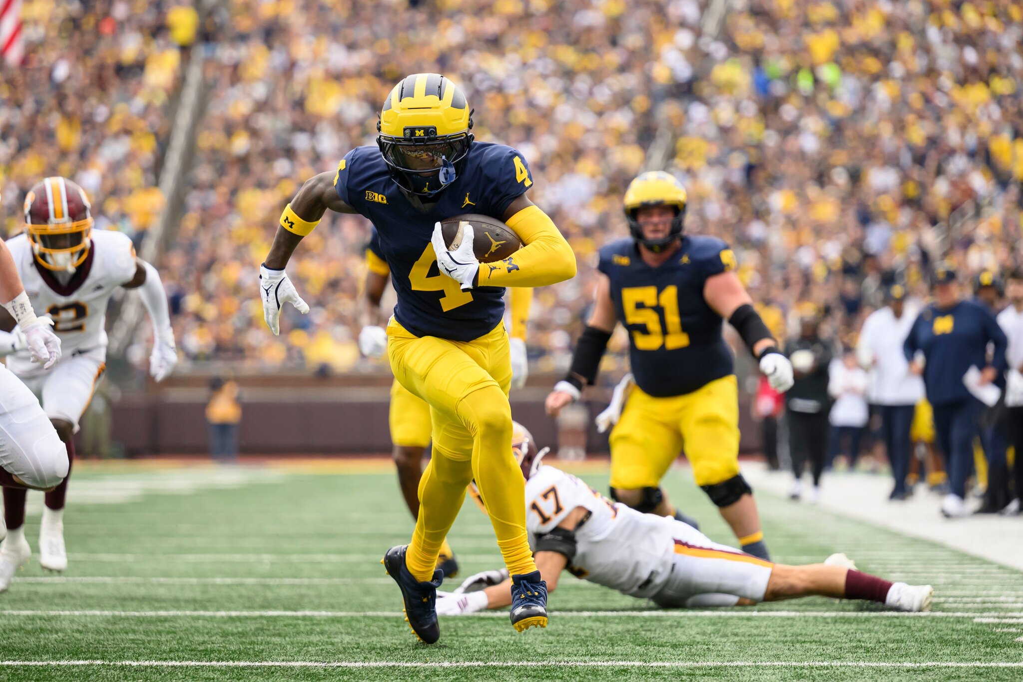 Andrew Marsh sets lofty goals in return to Michigan football