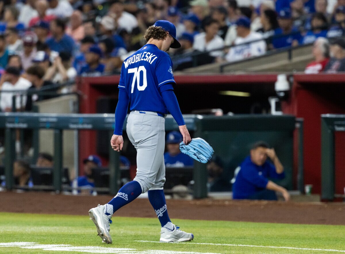 Justin Wrobleski’s Struggles Persist as Dodgers Drop Series