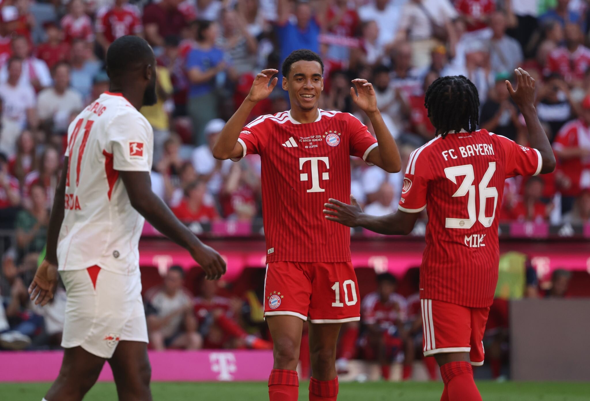 Musiala worries overshadow Bayern's friendly win over Leipzig