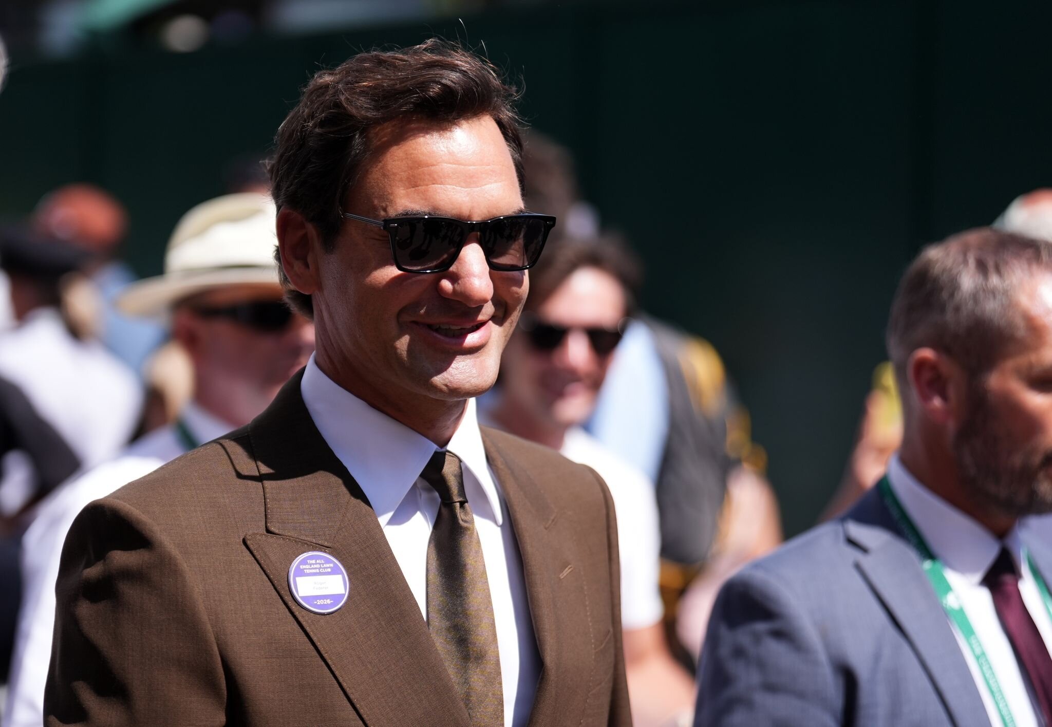 Roger Federer rolls back the years in US Open exhibition matches