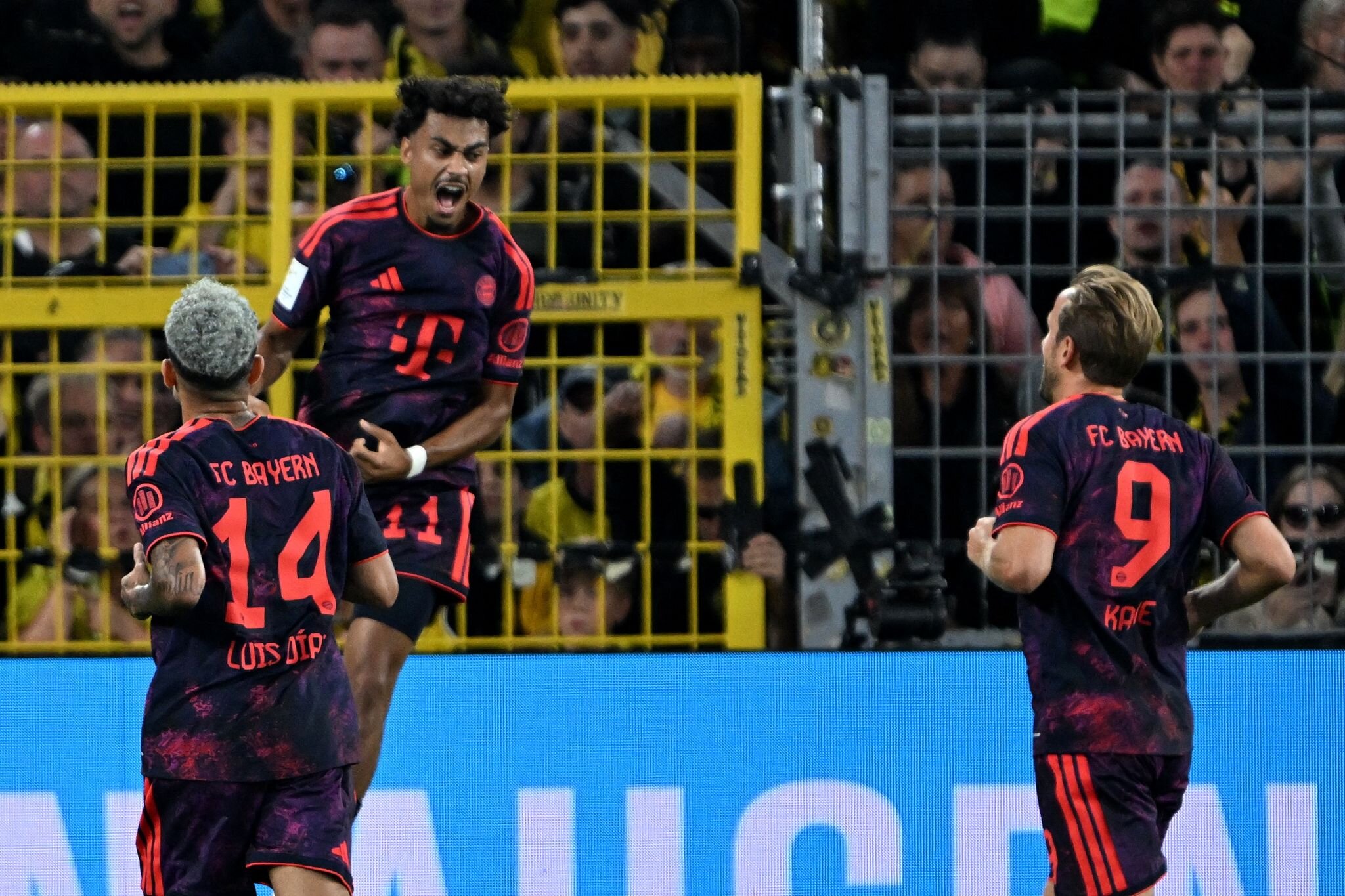 Brown and Olise score as Bayern edge Dortmund in Super Cup