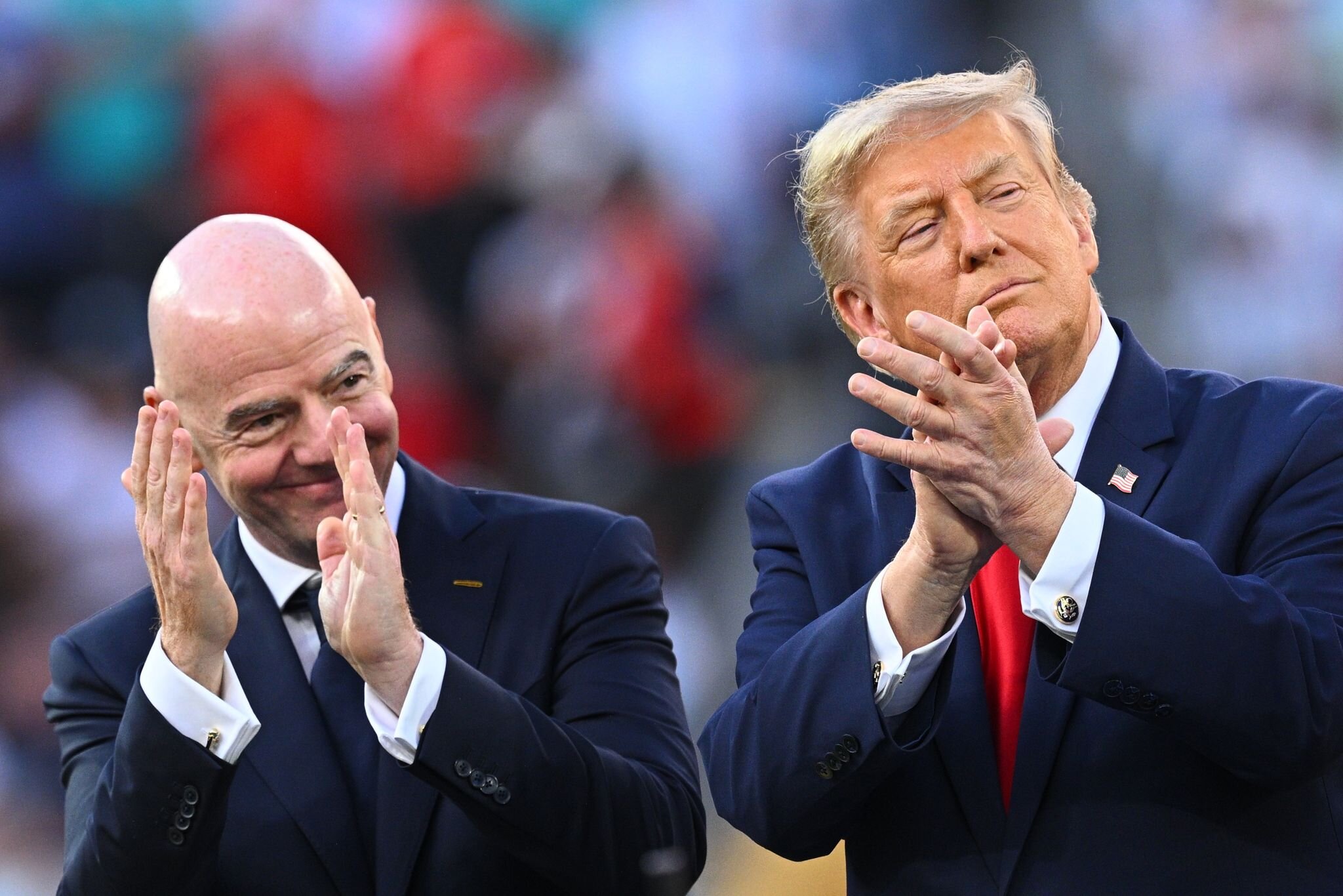 Trump denies talks with Infantino amid FIFA investor plan backlash