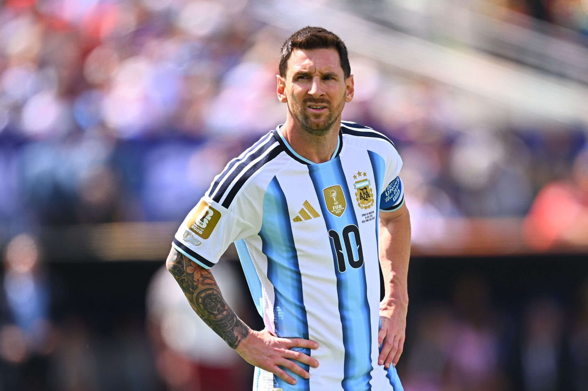 Argentina captain Messi retires from international football at age 39