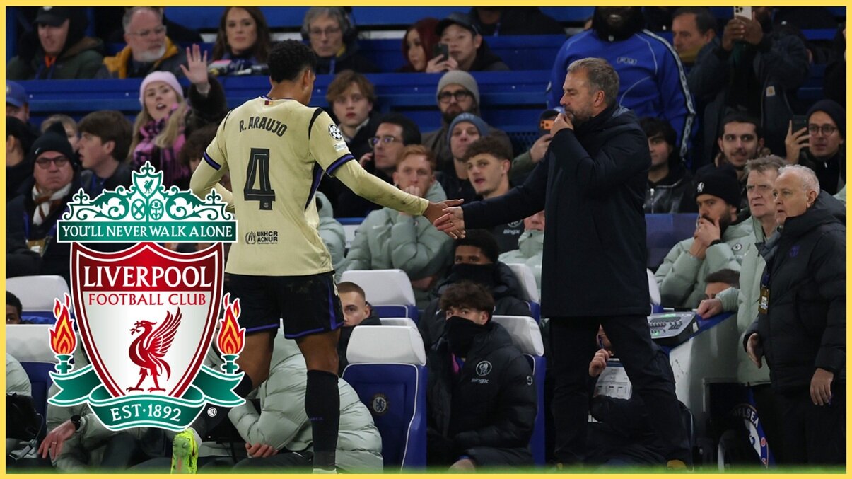 Hansi Flick decision all but confirms Ronald Araujo move to Liverpool as medical scheduled