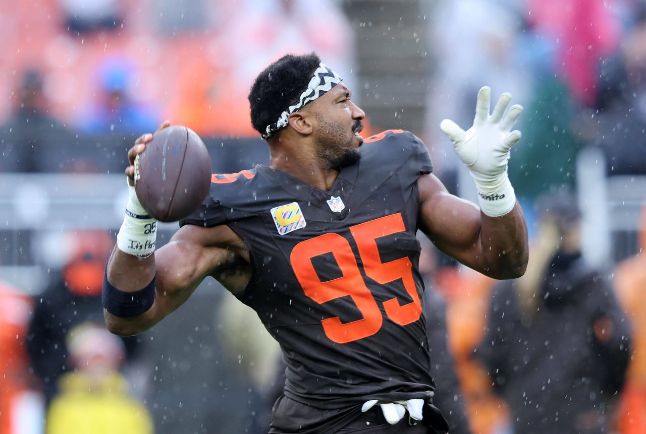 He’s Gigantic, He’s a Monster”: Myles Garrett’s First Rams Training Camp Leaves His New Teammate Stunned