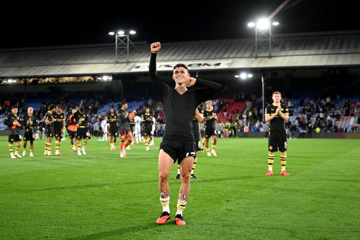 There were great signs shown by a Manchester City favourite against Crystal Palace